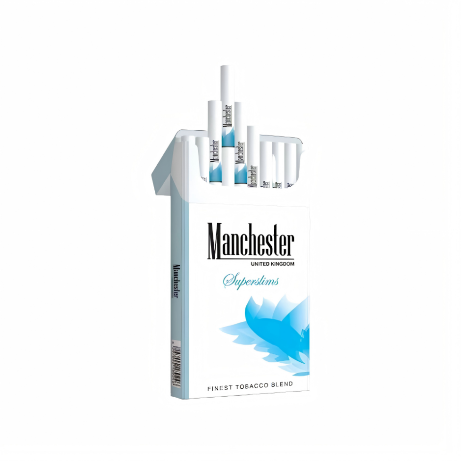Manchester SuperSlim Blue 4mg Carton